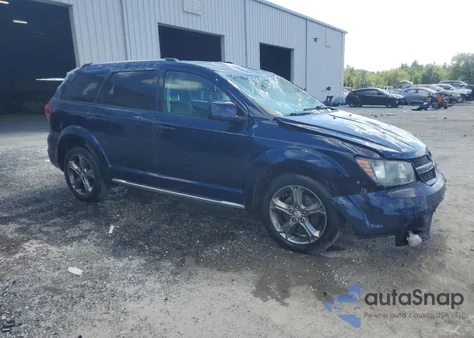 2017 Dodge Journey Crossroad from USA, damaged, VIN 3C4PDCGG5HT536948